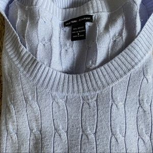 new york and company lavender sweater